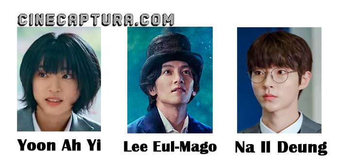 Personajes principales de El sonido de la magia