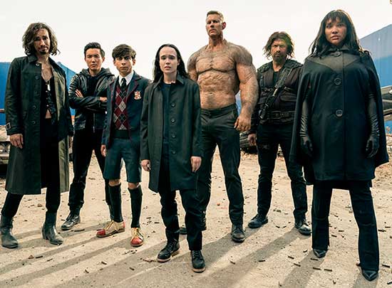 Personajes Umbrella academy