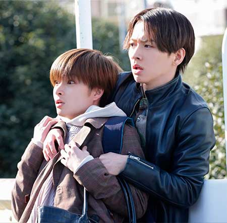 Fukuhara siendo salvado por Shinomiya