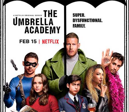 Póster Umbrella Academy Netflix