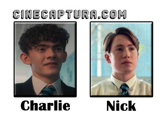 Charlie y Nick -Heartstopper personajes principales