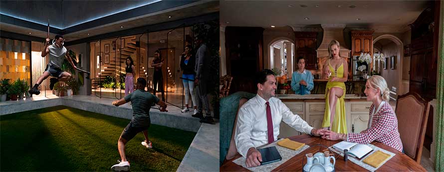 Familias en La primera muerte-Netflix.