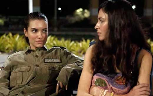 Luiza y Valentina protagonistas de la serie Stupid Wife