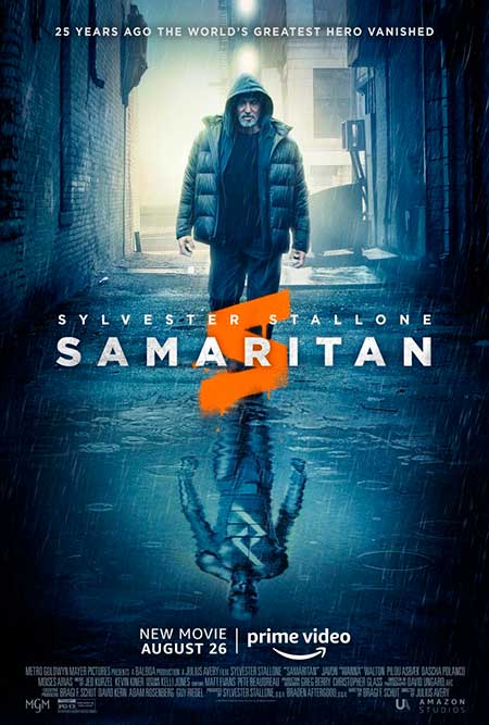 Samaritan 2022-Poster de la película-Sylvester Stallone