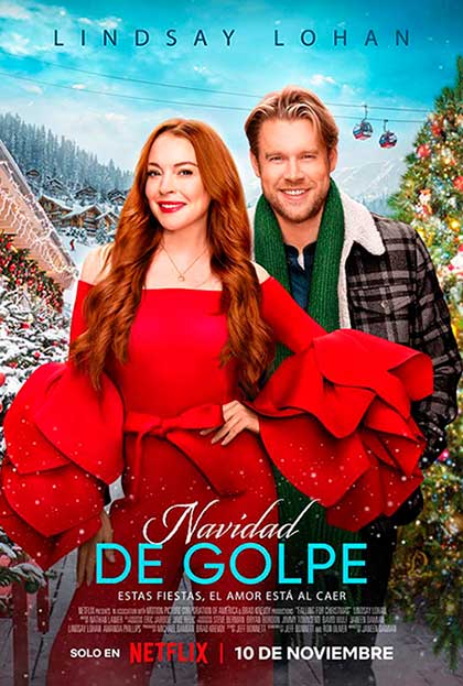 Navidad de golpe-Lindsay Lohan-Chord Overstreet.