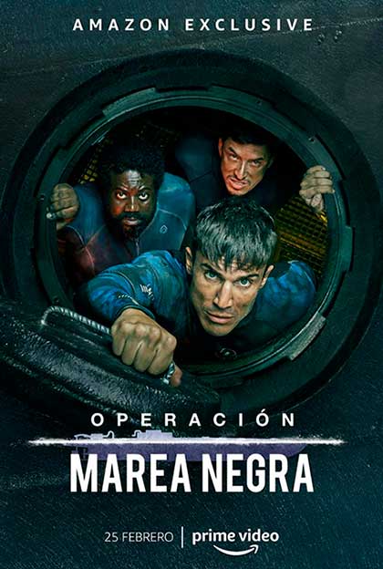 Operación Marea Negra cartel oficial-Amazon prime video-Serie accion