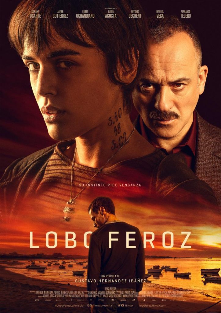 Cartel oficial de la película Lobo feroz.