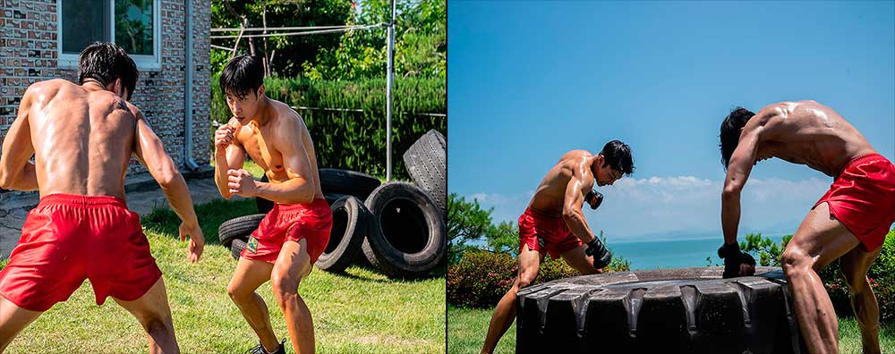 Kim Geon Woo y Hong Woo Jin-Bloodhounds-Netflix 2023