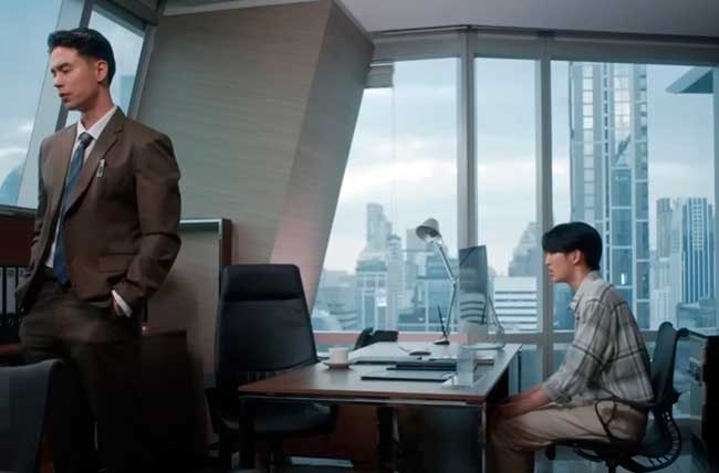 Jeng y Pat en el despacho-Step by step-Serie bl