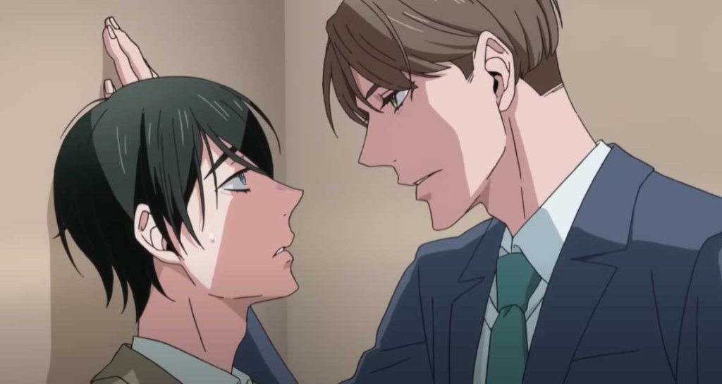 Adachi y Kurosawa-Anime Cherry magic 2024