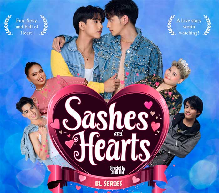 Sashes and hearts bl